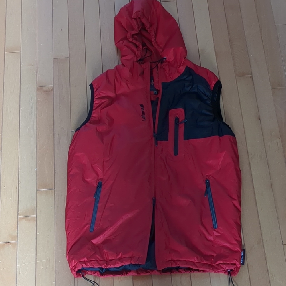 Lafuma Men's Red and Black Performance Jacket